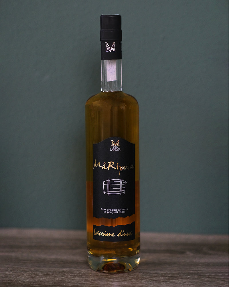 Grappa Mariposa „Barique Lacrime d'Uva" 0,70 L