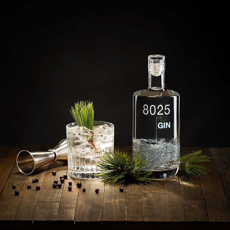 Gin 8025 - Villa Laviosa - Gin Tonic Cocktail