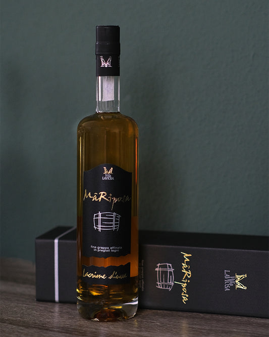 Grappa Mariposa „Barique Lacrime d'Uva" 0,70 L